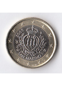 2005 - 1 Euro SAN MARINO FDC da folder